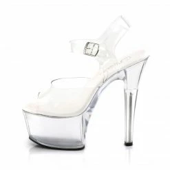 Pleaser Exotic Dancing ASPIRE-608 - Clr/Clr 9 Pleaser Exotic Dancing ASPIRE-608 - Clr/Clr