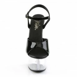 Pleaser ASPIRE-609 - Blk Pat/Clr