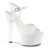 Pleaser Exotic Dancing ASPIRE-609 - Wht Pat/Wht 1 Pleaser Exotic Dancing ASPIRE-609 - Wht Pat/Wht