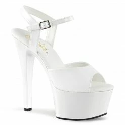Pleaser Exotic Dancing ASPIRE-609 - Wht Pat/Wht