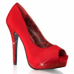 Bordello BELLA-12R - Red Satin