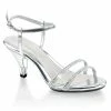 Fabulicious BELLE-316 - Slv Metallic Pu/Clr