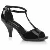 Fabulicious BELLE-371 - Blk Pat/Blk