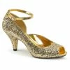 Fabulicious BELLE-381G - Gold Glitter/Gold Glitter