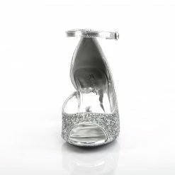 Fabulicious BELLE-381G - Slv Glitter/Slv Glitter Bridal