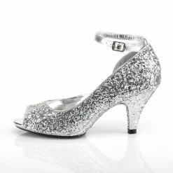 Fabulicious BELLE-381G - Slv Glitter/Slv Glitter Bridal