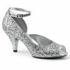 Fabulicious BELLE-381G - Slv Glitter/Slv Glitter Bridal