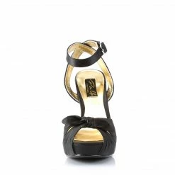 Pin Up Couture Vintage & Retro BETTIE-04 - Blk Satin