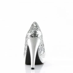 Pin Up Couture BETTIE-10 - Slv Gltr-Satin 10 Pin Up Couture BETTIE-10 - Slv Gltr-Satin