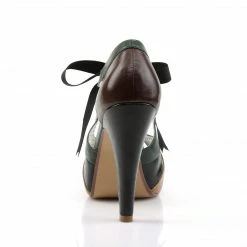 Pin Up Couture BETTIE-19 - Tan Multi Faux Leather