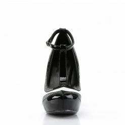 Pin Up Couture BETTIE-22 - Blk-Wht Pat