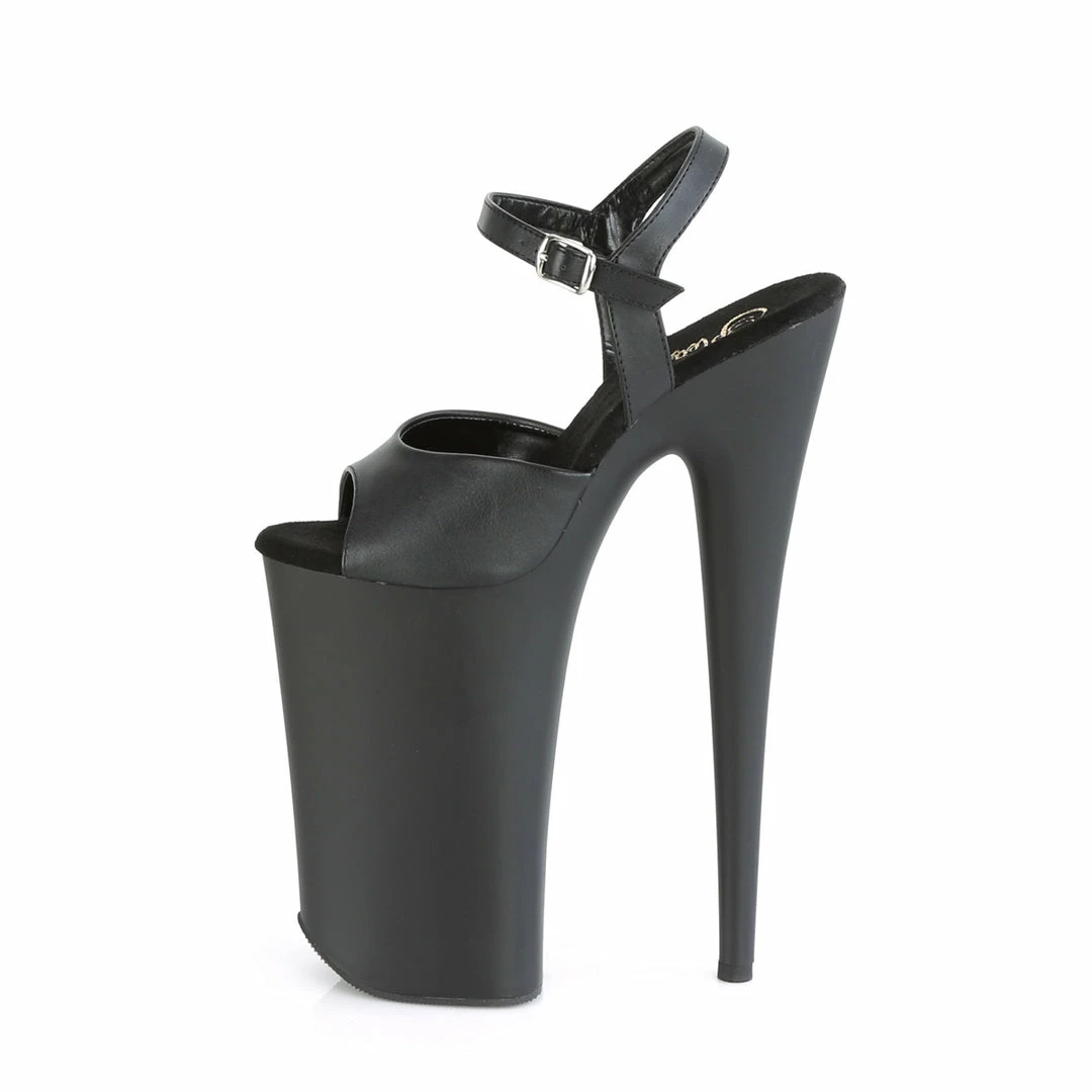 Pleaser BEYOND-009 - Blk Faux Leather/Blk Matte 5 Pleaser BEYOND-009 - Blk Faux Leather/Blk Matte