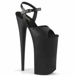 Pleaser BEYOND-009 - Blk Faux Leather/Blk Matte