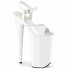 Pleaser Exotic Dancing BEYOND-009 - Wht Pat/Wht 2 Pleaser Exotic Dancing BEYOND-009 - Wht Pat/Wht