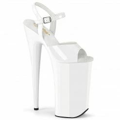 Pleaser Exotic Dancing BEYOND-009 - Wht Pat/Wht