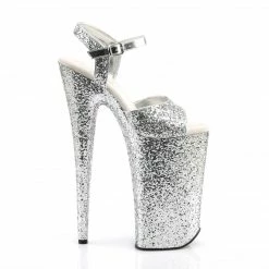 Pleaser BEYOND-010LG - Slv Glitter/Slv Glitter Exotic Dancing