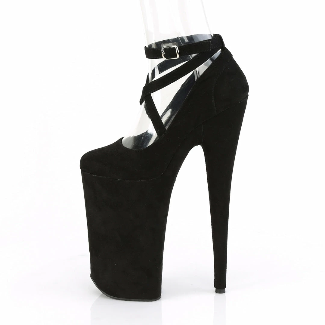Pleaser BEYOND-087FS - Blk Faux Suede/Blk Faux Suede Exotic Dancing 5 Pleaser BEYOND-087FS - Blk Faux Suede/Blk Faux Suede Exotic Dancing
