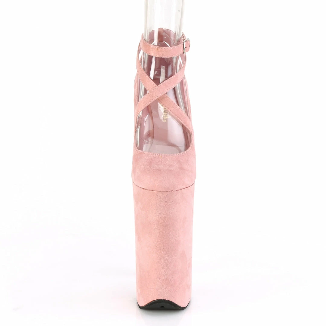 Pleaser Exotic Dancing BEYOND-087FS - B. Pink Faux Suede/B. Pink Faux Suede 4 Pleaser Exotic Dancing BEYOND-087FS - B. Pink Faux Suede/B. Pink Faux Suede