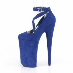 Pleaser BEYOND-087FS - Royal Blue F. Suede/Royal Blue F.Suede Exotic Dancing