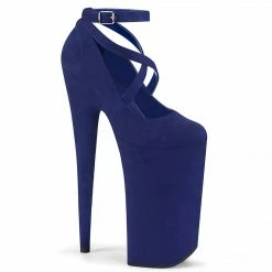 Pleaser BEYOND-087FS - Royal Blue F. Suede/Royal Blue F.Suede Exotic Dancing