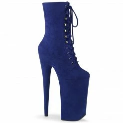 Pleaser BEYOND-1020FS - Royal Blue Faux Suede/R.Blue F.Suede