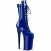 Pleaser Exotic Dancing BEYOND-1050 - Royal Blue Pat/Royal Blue