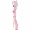 Pleaser BEYOND-3028 - B. Pink Stretch Pat/B. Pink Exotic Dancing
