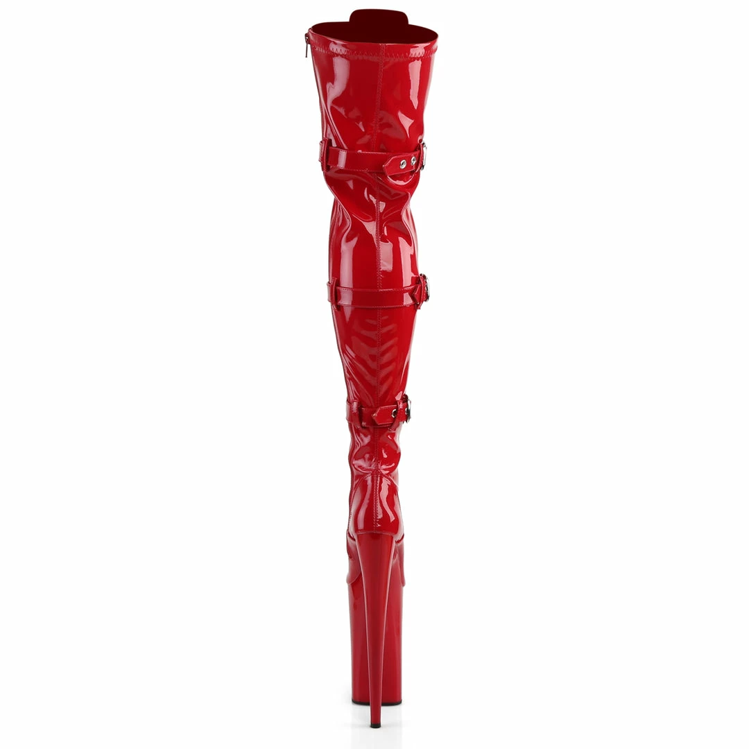 Pleaser BEYOND-3028 - Red Stretch Pat/Red Exotic Dancing 6 Pleaser BEYOND-3028 - Red Stretch Pat/Red Exotic Dancing
