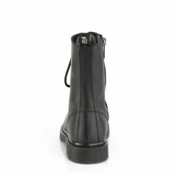Demonia Punk & Goth BOLT-200 - Blk Vegan Leather