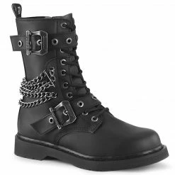Demonia BOLT-250 - Blk Vegan Leather
