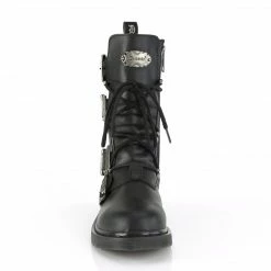 Demonia Punk & Goth BOLT-265 - Blk Vegan Leather