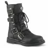 Demonia Punk & Goth BOLT-265 - Blk Vegan Leather
