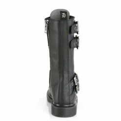 Demonia Punk & Goth BOLT-345 - Blk Vegan Leather