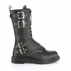 Demonia Punk & Goth BOLT-345 - Blk Vegan Leather
