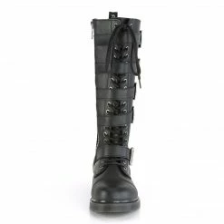 Demonia BOLT-425 - Blk Vegan Leather Punk & Goth