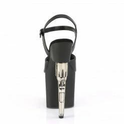 Pleaser BONDGIRL-709 - Blk Faux Leather/Blk Matte