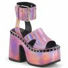 Demonia Punk & Goth CAMEL-102 - Pink Hologram