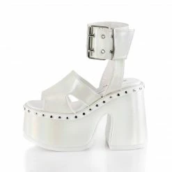 Demonia CAMEL-102 - Wht Pearlized Hologram