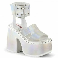 Demonia CAMEL-102 - Wht Pearlized Hologram