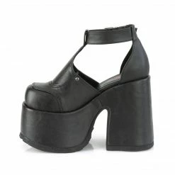 Demonia CAMEL-103 - Blk Vegan Leather