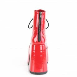 Demonia Punk & Goth CAMEL-203 - Red Patent 10 Demonia Punk & Goth CAMEL-203 - Red Patent