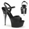 Pleaser CAPTIVA-609 - Blk Faux Leather/Blk Matte Exotic Dancing 1 Pleaser CAPTIVA-609 - Blk Faux Leather/Blk Matte Exotic Dancing