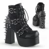 Demonia Punk & Goth CHARADE-100 - Blk Vegan Leather-Suede 2 Demonia Punk & Goth CHARADE-100 - Blk Vegan Leather-Suede