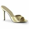 Pleaser CLASSIQUE-01 - Gold Metallic Pu