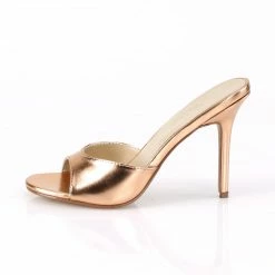 Pleaser CLASSIQUE-01 - Rose Gold Metallic Pu 9 Pleaser CLASSIQUE-01 - Rose Gold Metallic Pu