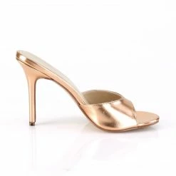 Pleaser CLASSIQUE-01 - Rose Gold Metallic Pu 11 Pleaser CLASSIQUE-01 - Rose Gold Metallic Pu