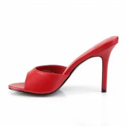 Pleaser CLASSIQUE-01 - Red Kid Pu