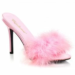 Fabulicious CLASSIQUE-01F - B. Pink Pu-Fur Party & Prom