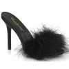 Fabulicious CLASSIQUE-01F - Blk Pu-Fur Party & Prom