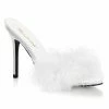 Fabulicious Party & Prom CLASSIQUE-01F - Wht Pu-Fur